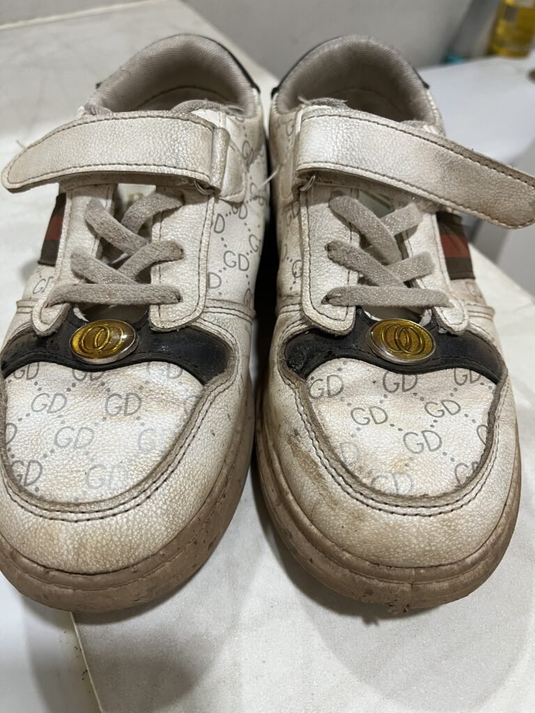 Image of dirty shoes