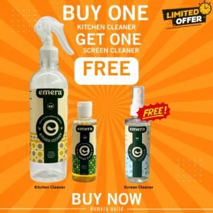 Buy One Kitchen Cleaner Get Screen Cleaner FREE